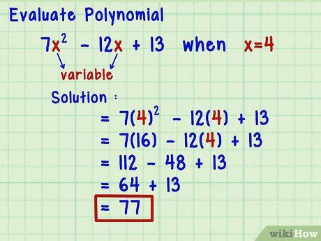 evaluate  algebraic expression  steps  pictures