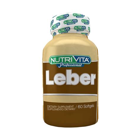 Leber 60 Softgels Glass Boiron