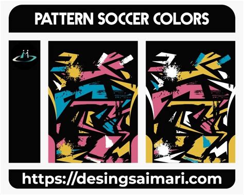 Pattern Soccer Colors Desings Aimari