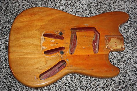 Fender Mustang 1966 1967 Guitar Body Refinish Reverb Canada