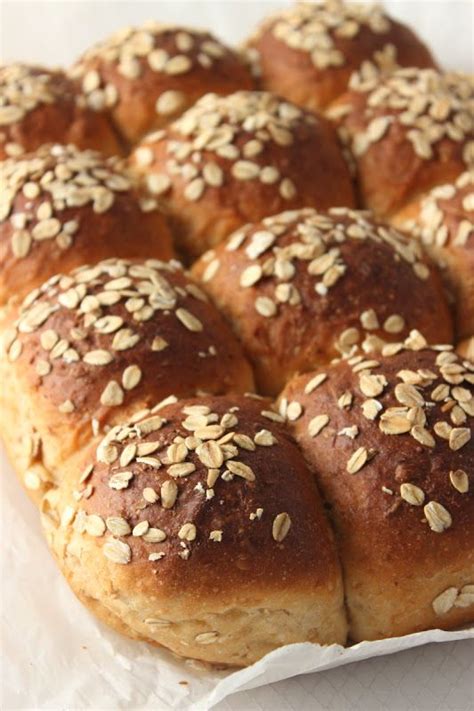 Pan De Avena Y Miel Receta En Panecillos De Avena Postres Con