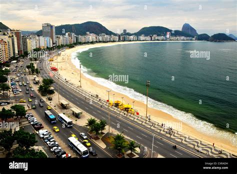 Copacabana beach Brazil Stock Photo - Alamy