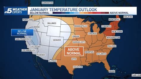 What Will North Texas Weather Be Like In January Nbc 5 Dallas Fort Worth