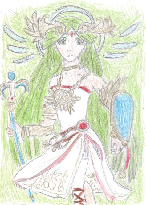 Palutena Ssbu By Ryan Shellhause On Deviantart