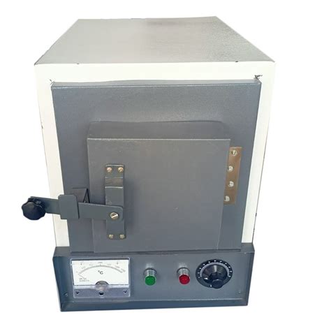 Mild Steel Fix Laboratory Muffle Furnace Material Loading Capacity T