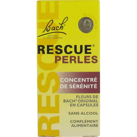 Rescue Perles X 28 Pas Cher Fleurs De Bach LaSante Net