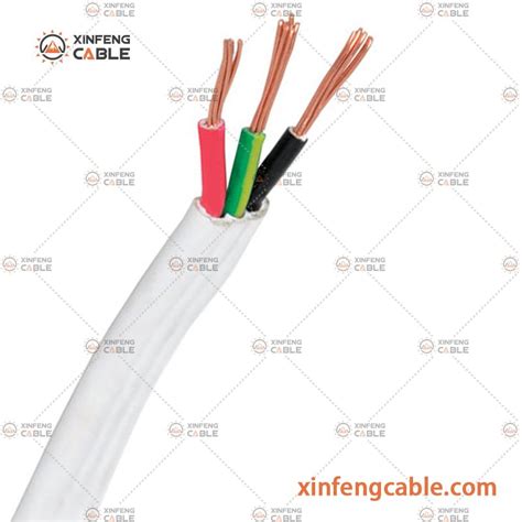 3 Core Cable 1 5mm 2 5mm 6mm PVC Insulated Twin Earth TPS Flat Cable