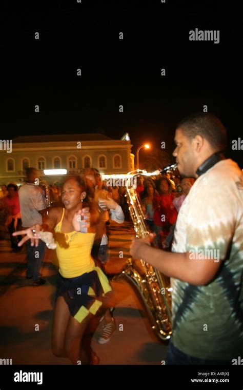 Carnival Mindelo, Sao Vicente 2007 Stock Photo - Alamy