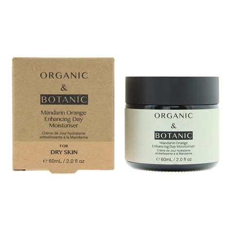 Organic And Botanic Mandarin Orange Enhancing Day Moisturiser 50ml