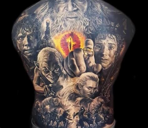 Aggregate Lord Of The Rings Tattoo Sleeve Latest In Coedo Vn