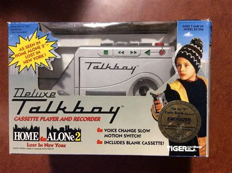 Double Nostalgia Home Alone And Talkboy Cassette Playerrecordervoice