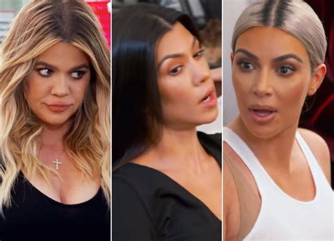 Kim Kourtney And Khloe Kardashians Kuwtk Beef Spills Onto Twitter