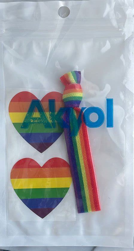 Akyol Pride Armband Regenboog Stuks Pride Armband Lgbt Gay Armband Bol