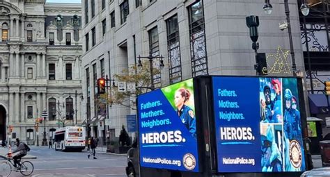 The National Police Association Mobile Billboard Shares The Support The