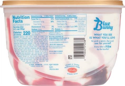 Blue Bunny® Signature Banana Split Frozen Dairy Dessert Tub 46 Oz Kroger