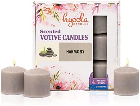 Amazon Hyoola Votive Candles 10 Hour Burn Time Unscented