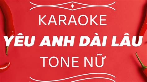 Karaoke Y U Anh D I L U Tone N Youtube