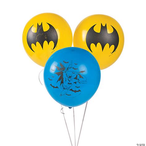 Batman 11" Latex Balloons | Oriental Trading