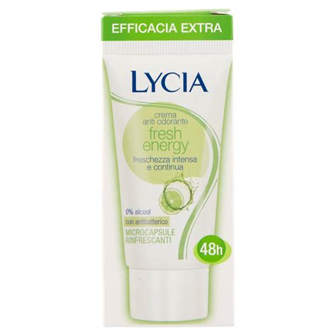 Lycia Vital Fresh Deodorante In Crema 40ml GME FOOD