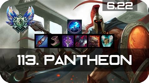 Pantheon Jungle Vs Kha Zix Diamond Preseason 7 Season 7 S7 Patch 6 22