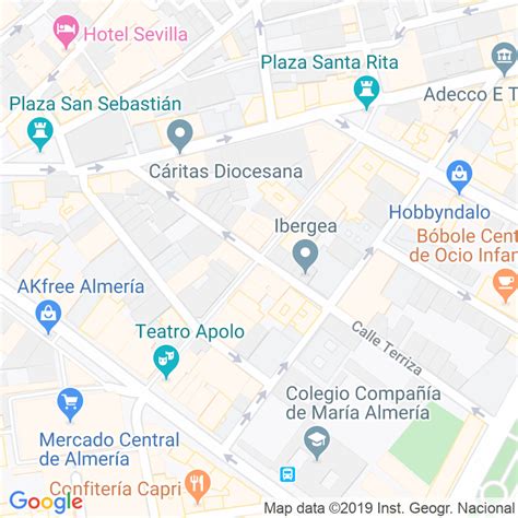 Código Postal calle Juan Lirola Impares Del 1 Al 15 Pares Del 2 Al