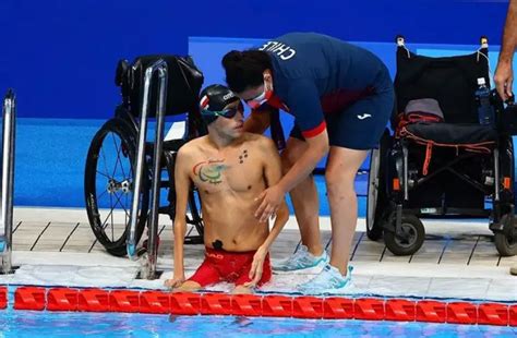 Alberto Abarza logró su tercera medalla en el Mundial de Para Natación