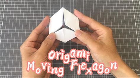 How To Make An Origami Moving Flexagon YouTube