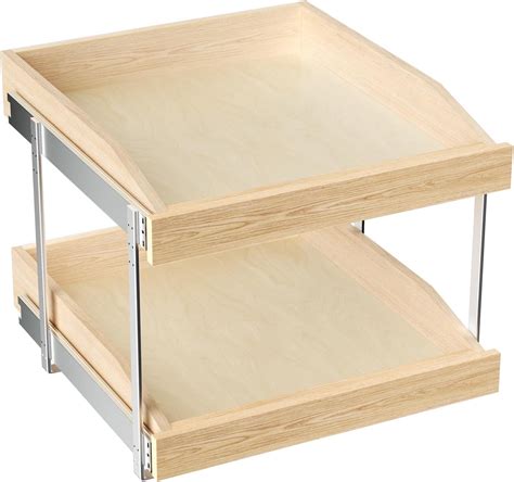 Amazon Roomtec Tier Pull Out Cabinet Organizer Double Tier