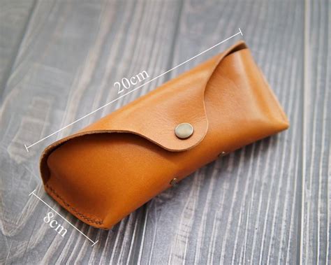 Leather Eyeglasses Case Pdf Pattern Diy Valentines Day Etsy