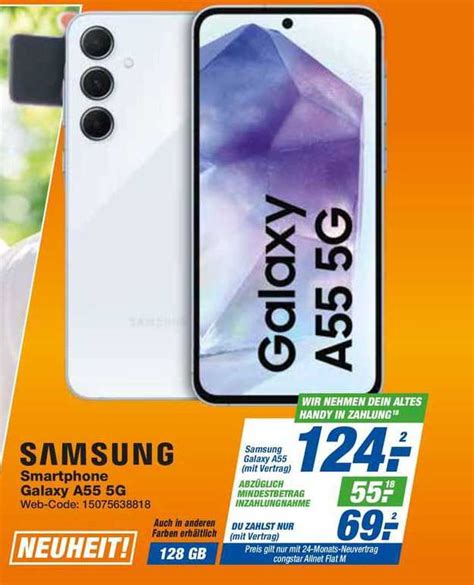 Samsung Smartphone Galaxy A G Angebot Bei Hem Expert Prospekte De