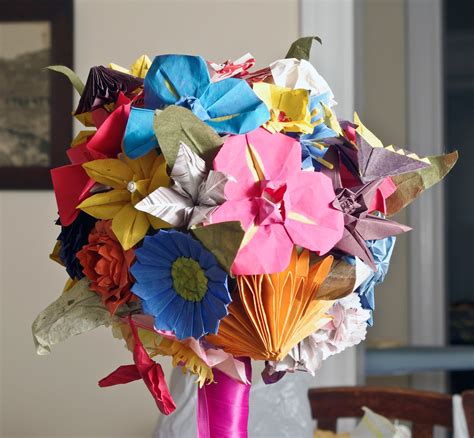 I Ate What I Am Origami Bridal Bouquet