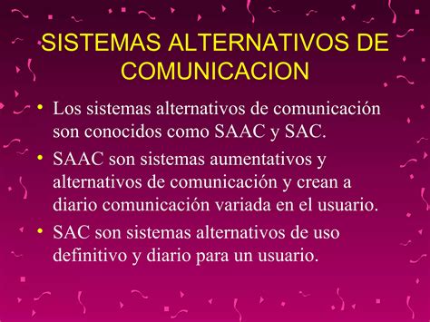 Sistemas Alternativos De Comunicacion Iriee Ppt