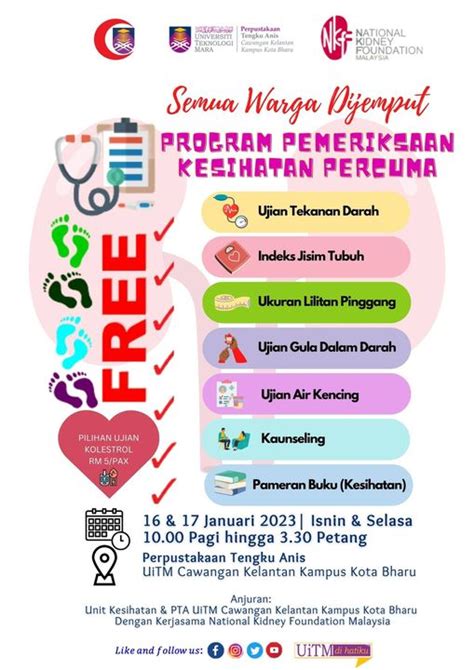 Program Pemeriksaan Kesihatan Percuma Buletin IQRA