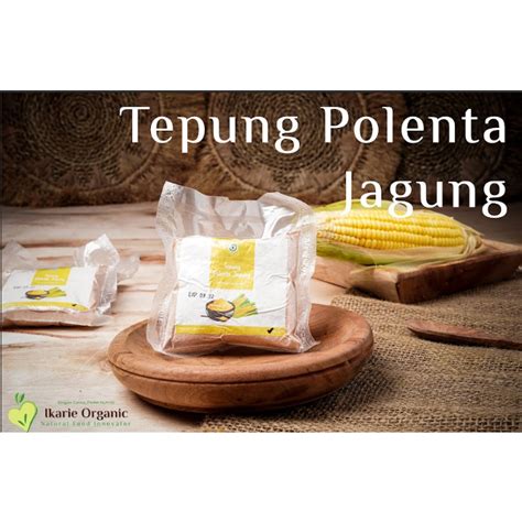 Jual Tepung Polenta Jagung Ikarie Organic 100g By Dr Herlin Shopee Indonesia