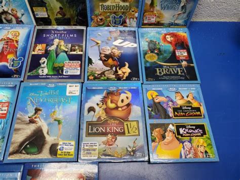 22 Disney Pixar Blu Ray Lot Bundle EBay