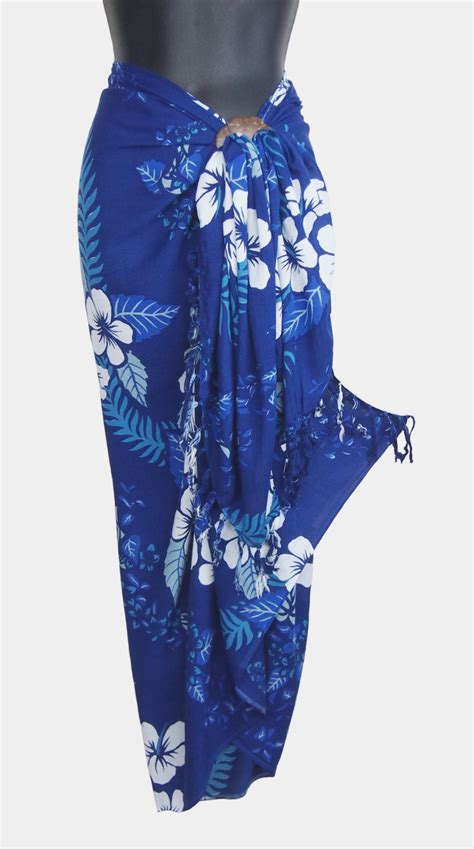 Hawaiian Floral Sarongs