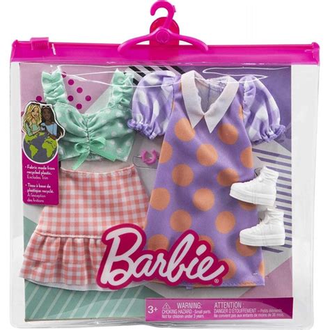 Mattel Ubranka Dla Barbie Akcesoria Pack Hbv