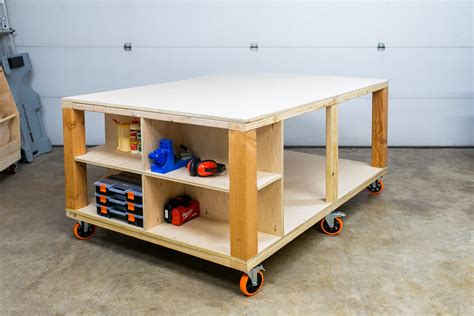 Mobile Workbench Plans — MAKER GRAY