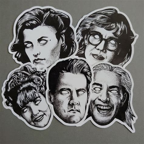 Twin Peaks Sticker Etsy