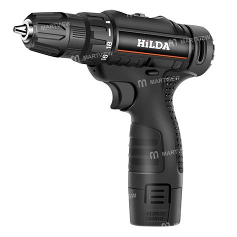 HiLDA Home Wireless 12V Lithium Battery Electric Impact Hand Drill