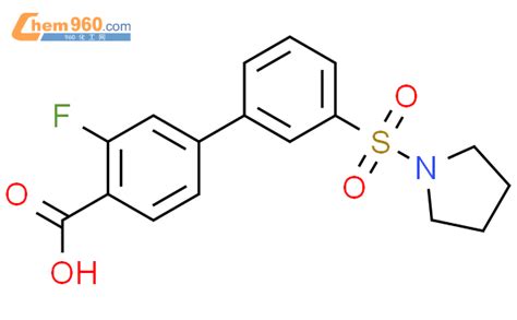 Fluoro Pyrrolidin Ylsulfonylphenyl Benzoic