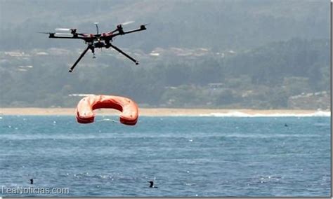 Proyecto Chileno Plantea El Uso De Drones Como Salvavidas En Playas