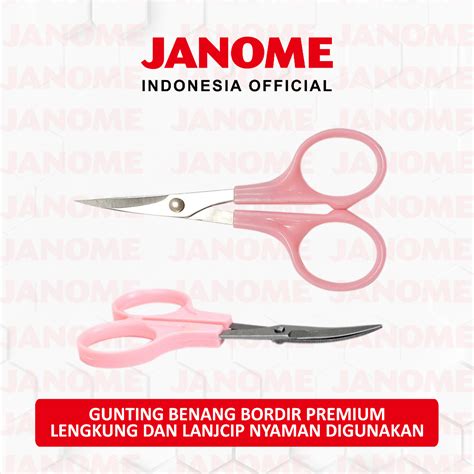 Jual Gunting Benang Bordir Lengkung Dan Lancip Premium Nyaman Digunakan