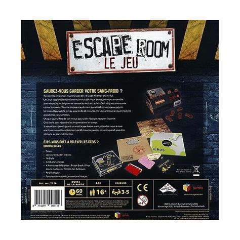 RIVIERA GAMES Coffret 4 Jeux Escape Game