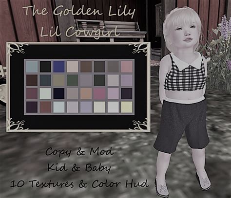 Second Life Marketplace Tgl Lil Cowgirl ~ Demo