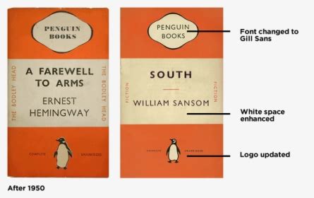 Jan Tschichold Penguin Books Design, HD Png Download - kindpng