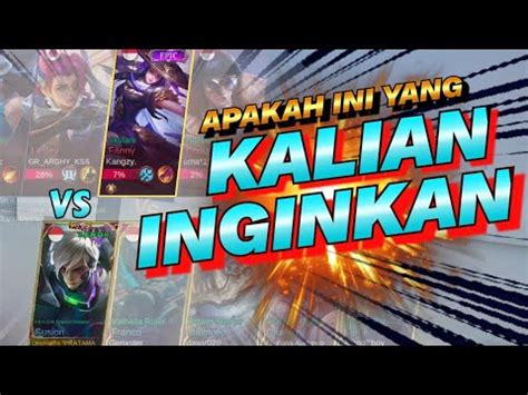 Gusion Solo Ranked Ketemu Musuh Kaya Gini Mobile Legends Bang Bang