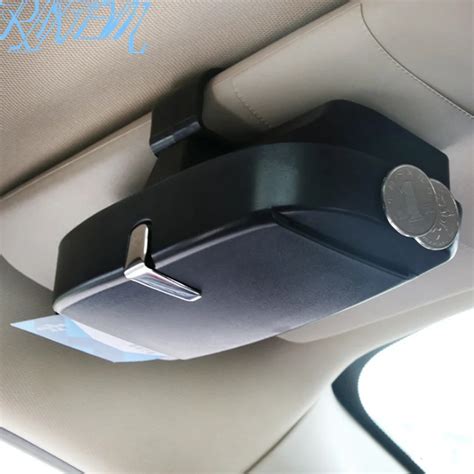 Car Glasses Box Storage Holder Sunglasses Case For Renault Kangoo Dacia Scenic Megane Sandero