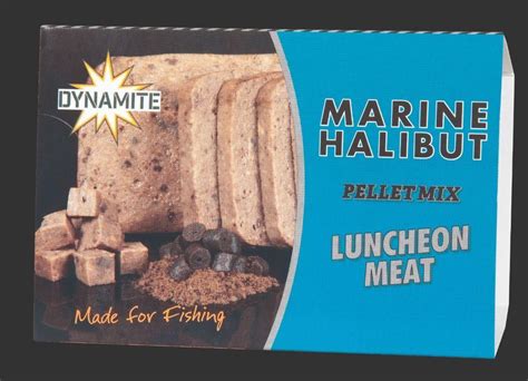 Dynamite Frenzied Luncheon Meat Marine Halibut Pellet Fishing Tackle