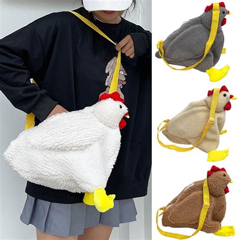 Spring Park Chicken Purse Hen Bag Handbag Chicken T Bag Chicken